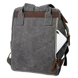 Retro Canvas Backpack Doctor Bags,Berchirly Travel Rucksack School Bookbag Laptop Bag
