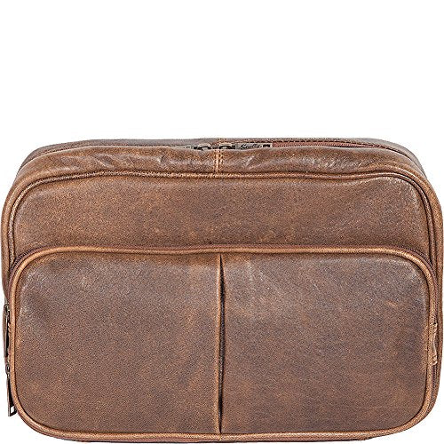 Scully 81St Aero Squadron Travel Kit (Antique Brown)