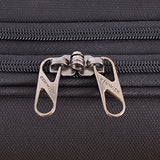 Renwick 3 Piece Softside Lightweight Luggage Spinner Set Black