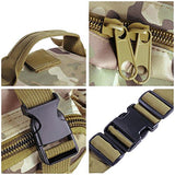 Aw Cp Camouflage Camping Bag 23X19X5.5" Oxford Nylon Backpack Travel Hike Camp Climb Military