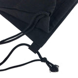 Mucloth BNHA U.A High School Logo Canvas Drawstring Backpack String Sport Gym Bag Black Unisex