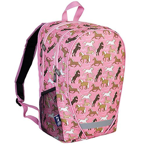 Wildkin Horses In Pink 18 Inch Backpack