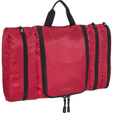 eBags Pack-it-Flat Hanging Toiletry Kit for Travel - (Raspberry)
