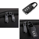 My Hero Luminous Backpack Academia Cosplay with USB Charging Port Bookbag Daypack (Password lock)