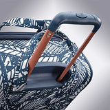 American Tourister Belle Voyage Spinner 21 Carry-On Luggage, Floral Indigo Sand