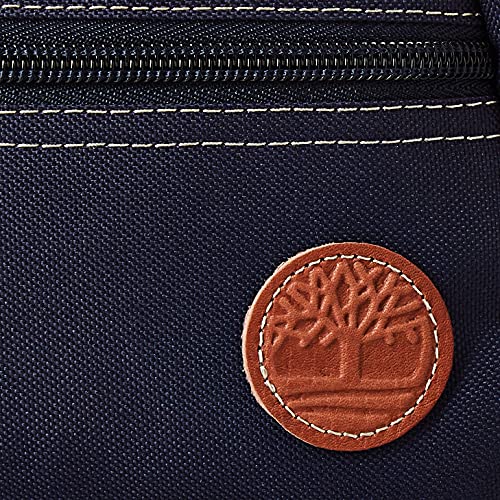 Timberland Men's Toiletry Bag Canvas Travel Kit Organizer, Navy, One Size
