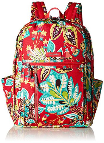 Vera Bradley Lighten Up Grand Backpack, Polyester, Rumba