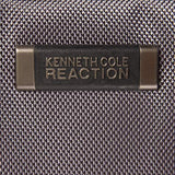 Kenneth Cole Reaction Flapover Castlerock Single Gusset 17 inch Messenger Bag for Laptops - Charcoal Gray