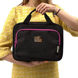 Large Versatile Travel Cosmetic Bag - Perfect Hanging Travel Toiletry Organizer