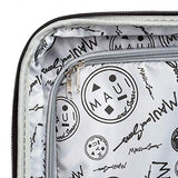 Maui and Sons Stripes Expandable Hardside Spinner Luggage with TSA Lock (24")