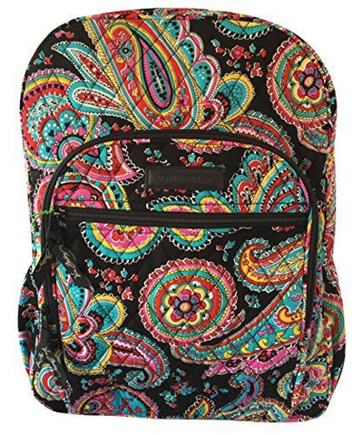 Vera Bradley Campus Backpack (Parisian Paisley/ Black Interior)