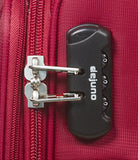 Dejuno Summit Lightweight 3-Piece Spinner Luggage Set, Red