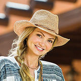 Hailey - Raffia Cowboy Hat By Wallaroo Hat Company