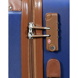 Dejuno Quest 3-Piece Hardside Spinner, Navy