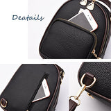 Gashen Women'S Mini Pu Leather Backpack Purse Casual Drawstring Daypack Convertible Shoulder Bag