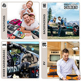 Pro Packing Cubes 6 Piece Lightweight Travel Cube Set of Compression Organizers