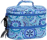 C.R. Gibson Iota Chic Medium Cosmetic Case, Tranquility