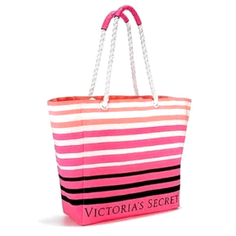 Victoria's Secret Limited Edition Summer Tote Beach Bag Rope Handle