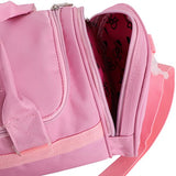 Kilofly Girls Ballerina Ballet Dance Duffel Crossbody Bag + Cosmetic Pouch Set