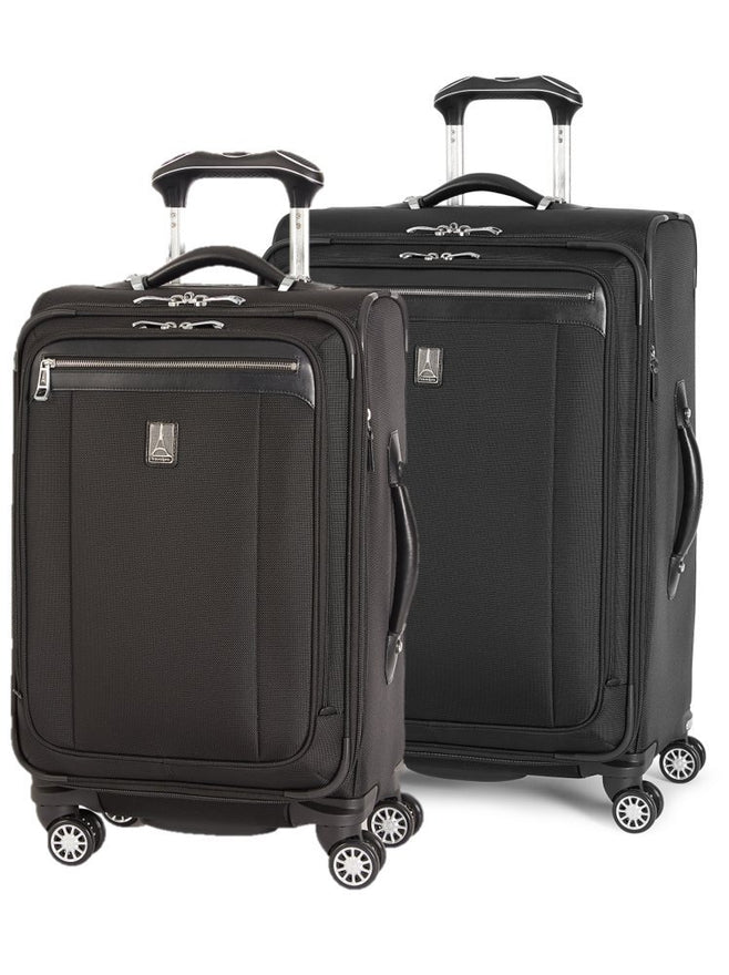 Travelpro Platinum Magna 2 2-Piece Express Spinner Suiter Luggage Set: 25" and 21" (Black)