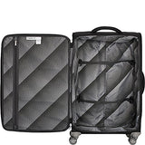It Luggage 21.5" Quilte Lightweight Expandable Spinner, Flint Grey