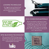 Haiku Women's Jaunt Eco Crossbody Handbag, Black Juniper