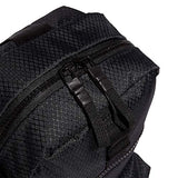 adidas Originals Utility Crossbody Sling Bag with Water Bottle Sleeve, Black, One Size