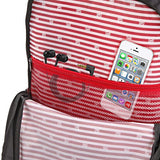 Ecko Unltd. Boys' Sk8 Laptop & Tablet Backpack-School Bag Fits Up to 15 Inch Laptop, Heather/Black One Size