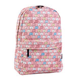 Damara Elephants Print Pink Backpack