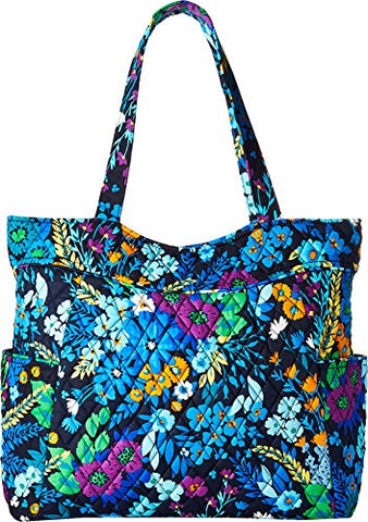 Vera Bradley Women'S Pleated Tote Midnight Blues One Size