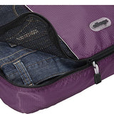 eBags Small Packing Cubes for Travel - Organizers - 3pc Set - (Eggplant)