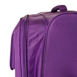 Skyway Mirage 2.0 | 3-Piece Set | 20" and 24" Expandable Spinners, Travel Pillow (Purple Magic)