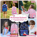 Kids Backpack,VONXURY Cute Lightweight Toddler Preschool Backpack for Little Boys Girls with Chest Buckle,Pink Unicorn