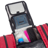 eBags Pack-it-Flat Large Hanging Toiletry Bag and Kit - (Raspberry)