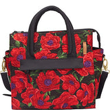 Donna Sharp Rachel Shoulder Bag (Red Poppy)