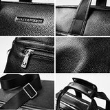 BOSTANTEN Leather Briefcase Messenger Business Bags 17" Laptop Handbag for Men