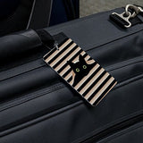 Black Cat In Window Luggage Card Suitcase Carry-On Id Tag