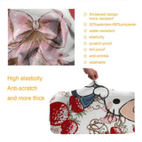 Travel Luggage Cover Hello Kitty With Delicious Strawberry Suitcase Protector Washable Baggage Covers 18-32 Inch