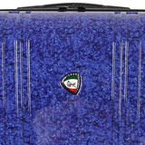 Mia Toro Italy Gita Hardside Spinner Carry-on, Blue