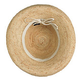 Wallaroo Hat Company Women's Catalina Sun Hat - Handwoven Twisted Raffia Sun Hat, Natural