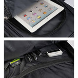 Augur Travel Gear Backpack Travel Bags Rucksack Backpacks Hiking Bags (Black)