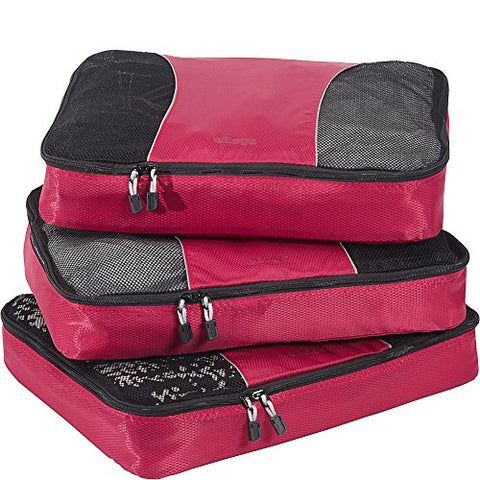 Compression Packing Cubes for Luggage, Set of 8, PAKASEPT Travel