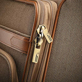 Hartmann Herringbone Deluxe Domestic Carry On Expandable Spinner, Terracotta