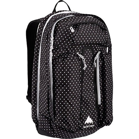 Burton Women's Curbshark Backpack, Black Polka Dot One Size