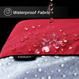 Veken 6 Set Packing Cubes, Travel Luggage Organizers with Laundry Bag and Shoe Bag(Red)