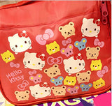 Finex Red Hello Kitty Toiletry Shower Bag With Hanging Hook Cosmetic Make Up Organizer Bag For