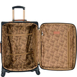 Tommy Bahama Mojito Four Piece Luggage Set, Dark Brown