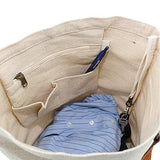 CB Station - Back to Basics- NATURE JUTE Canvas Bag