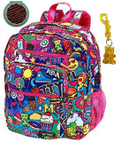Emoji Cartoon Awesomesauce Large Backpack, Notepad & Keychain Multi-Pack