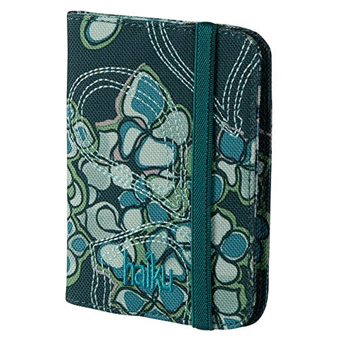 Haiku Women's Trek RFID Eco Passport Case, Balsam Green